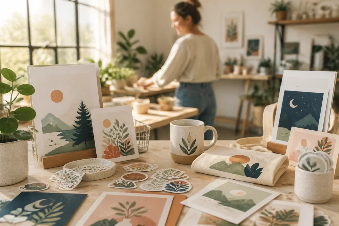How To Start Selling Art Online As an independent Artist | Etsy Shop vs Your own website