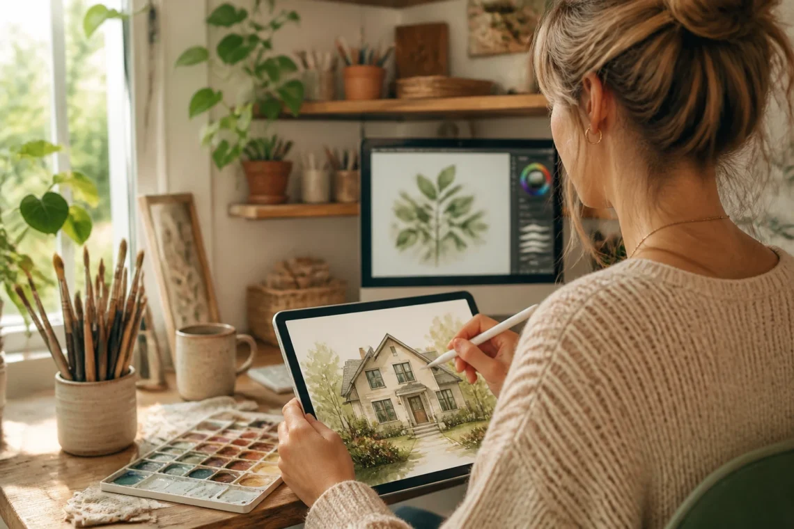 5 Budget Ways To Make Money At Home with your Art Business (start for under $100)